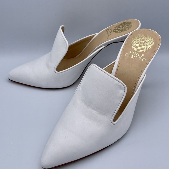 Vince Camuto Emberton Women's Shoe Open Back Heel Pure Sheepskin Size 10 M - Picture 5 of 9